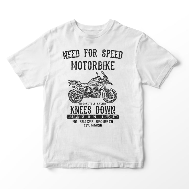 JL Speed Illustration for a BMW 1250 GS 2019 Motorbike fan T-shirt