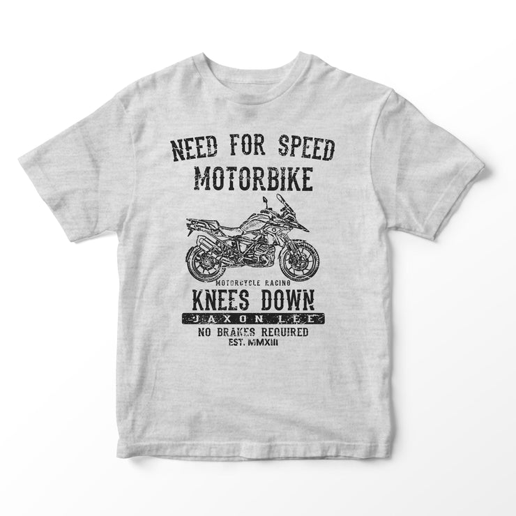 JL Speed Illustration for a BMW 1250 GS 2019 Motorbike fan T-shirt