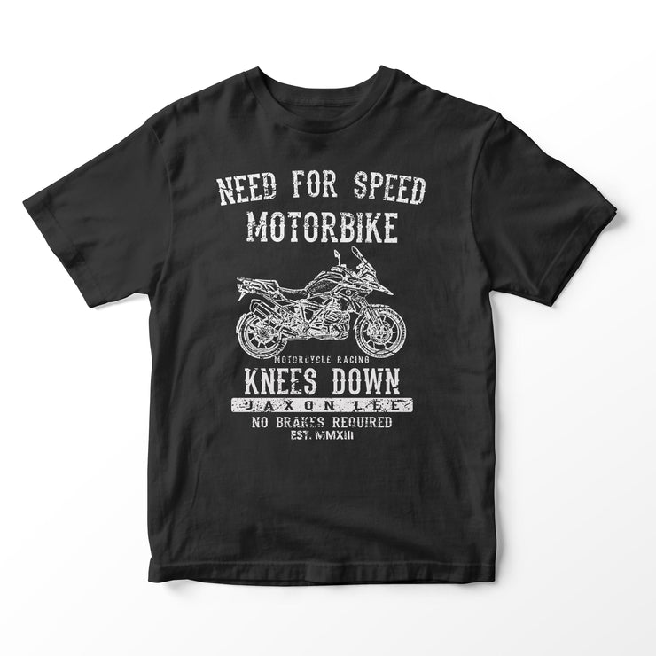 JL Speed Illustration for a BMW 1250 GS 2019 Motorbike fan T-shirt