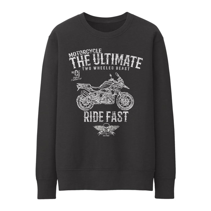 JL Ultimate Illustration for a BMW 1250 GS 2019 Motorbike fan Jumper