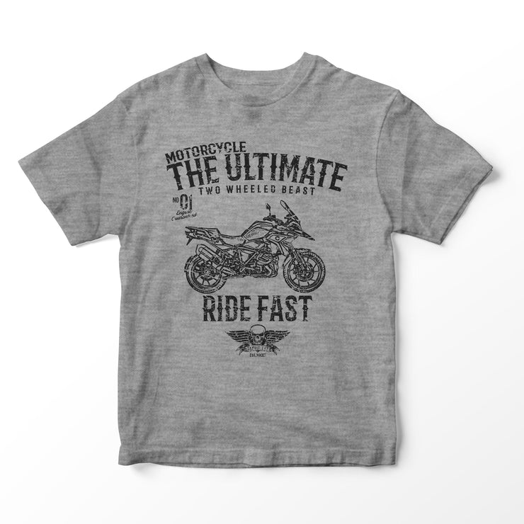 JL Ultimate Illustration for a BMW 1250 GS 2019 Motorbike fan T-shirt