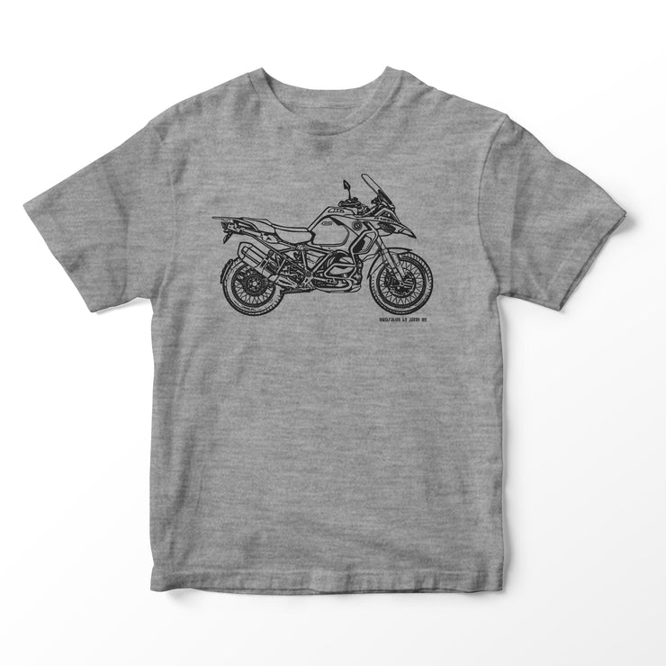 JL Illustration For A BMW 1250 GS Adventure 2020 Motorbike Fan T-shirt