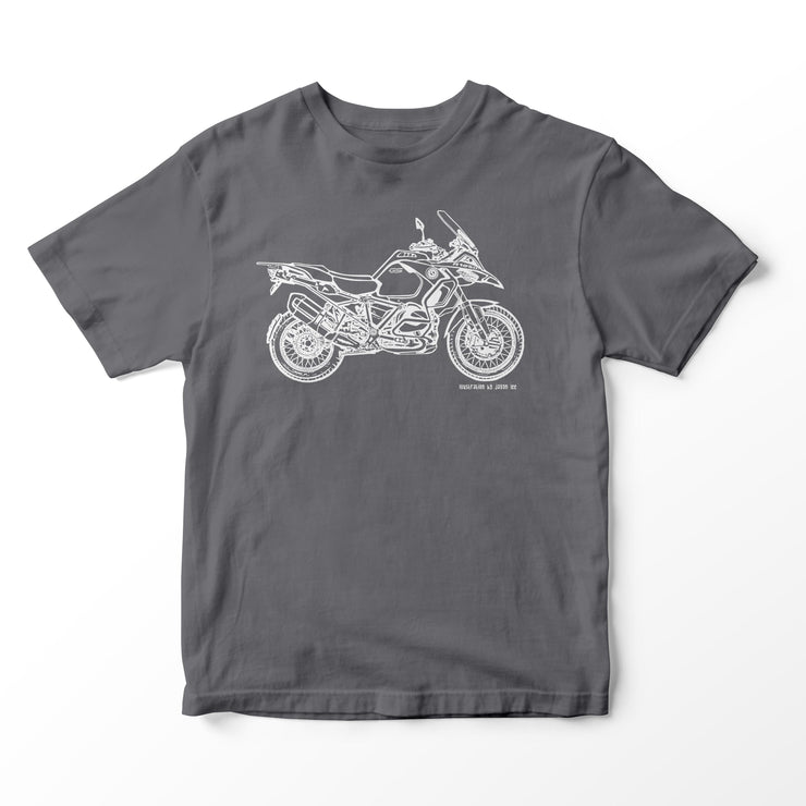 JL Illustration For A BMW 1250 GS Adventure 2020 Motorbike Fan T-shirt