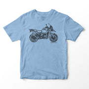 JL Illustration For A BMW 1250 GS Adventure 2020 Motorbike Fan T-shirt