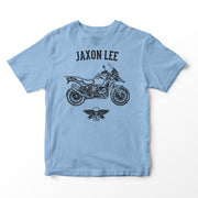 JL Basic Illustration for a BMW 1250 GS Adventure 2020 Motorbike fan T-shirt