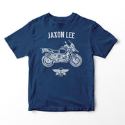 JL Basic Illustration for a BMW 1250 GS Adventure 2020 Motorbike fan T-shirt