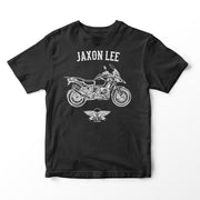 JL Basic Illustration for a BMW 1250 GS Adventure 2020 Motorbike fan T-shirt