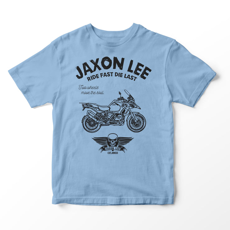 JL Ride Illustration for a BMW 1250 GS Adventure 2020 Motorbike fan T-shirt