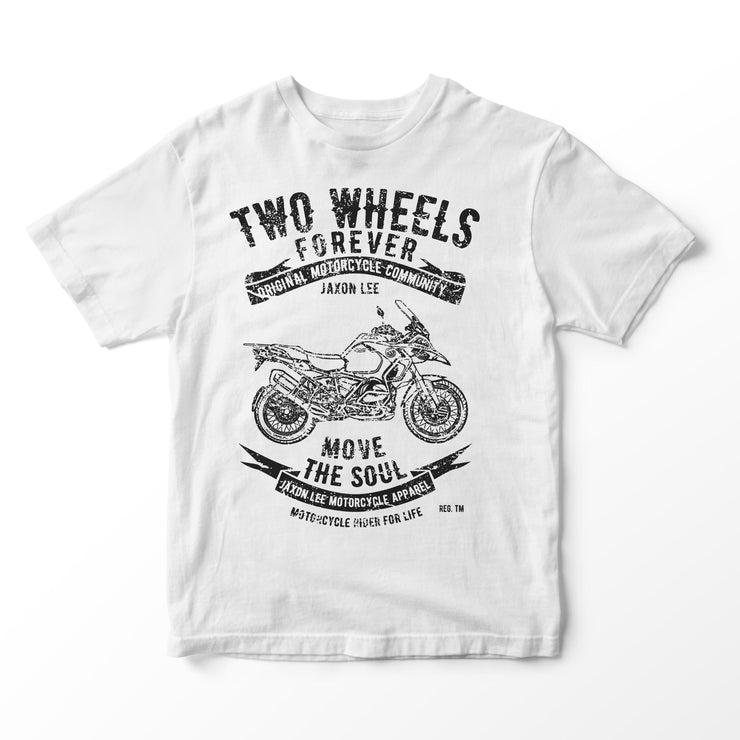 JL Soul Illustration for a BMW 1250 GS Adventure 2020 Motorbike fan T-shirt