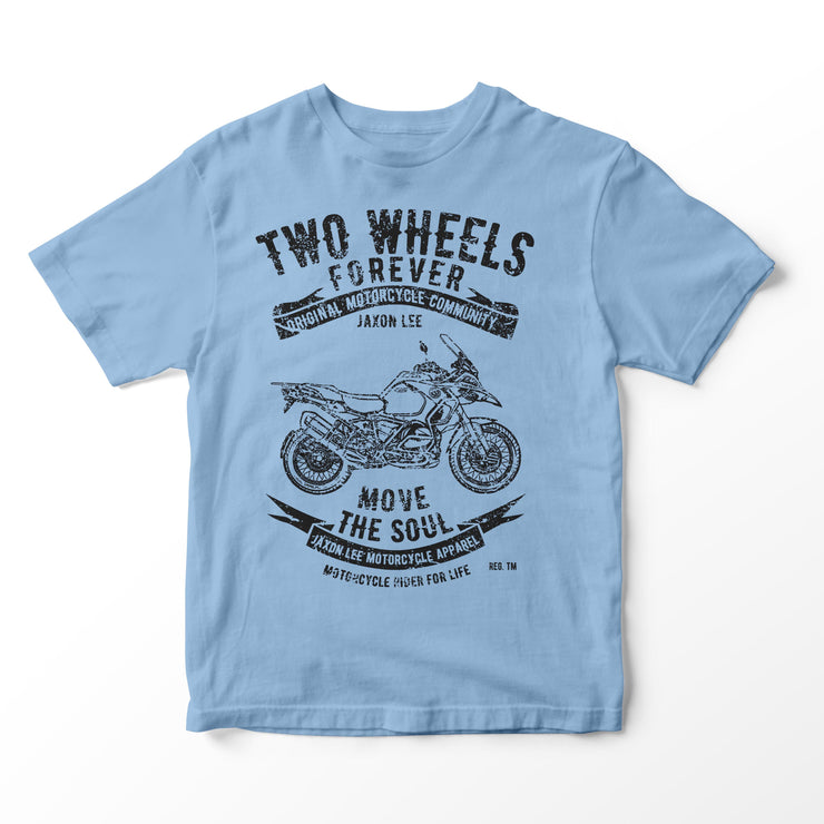 JL Soul Illustration for a BMW 1250 GS Adventure 2020 Motorbike fan T-shirt