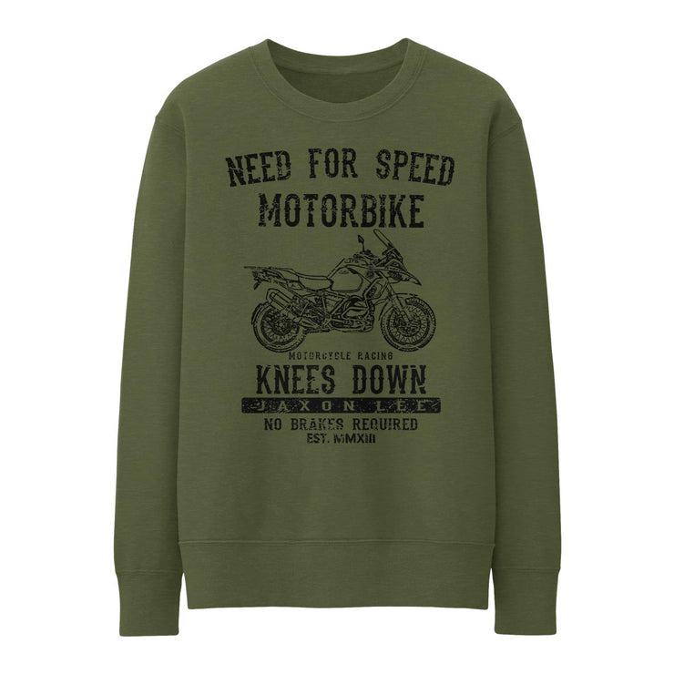 JL Speed Illustration for a BMW 1250 GS Adventure 2020 Motorbike fan Jumper