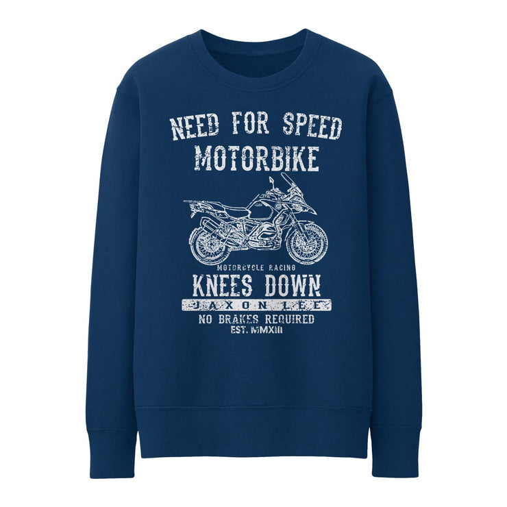 JL Speed Illustration for a BMW 1250 GS Adventure 2020 Motorbike fan Jumper