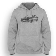 JL Illustration For A BMW 325i Motorcar Fan Hoodie