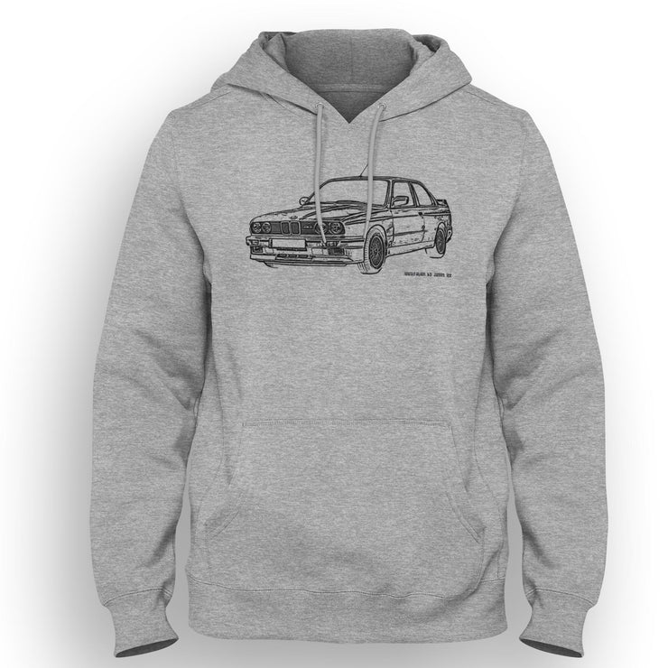 JL Illustration For A BMW 325i Motorcar Fan Hoodie