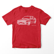 JL Illustration For A BMW 325i Motorcar Fan T-shirt