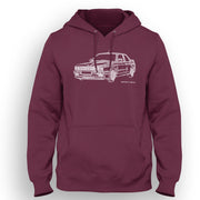 JL Illustration For A BMW 325i Motorcar Fan Hoodie