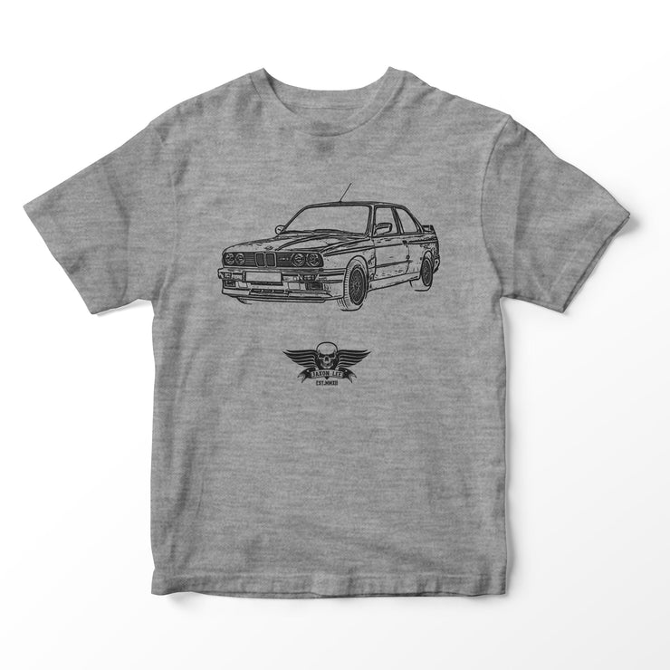 JL Basic Illustration for a BMW 325i Motorcar fan T-shirt