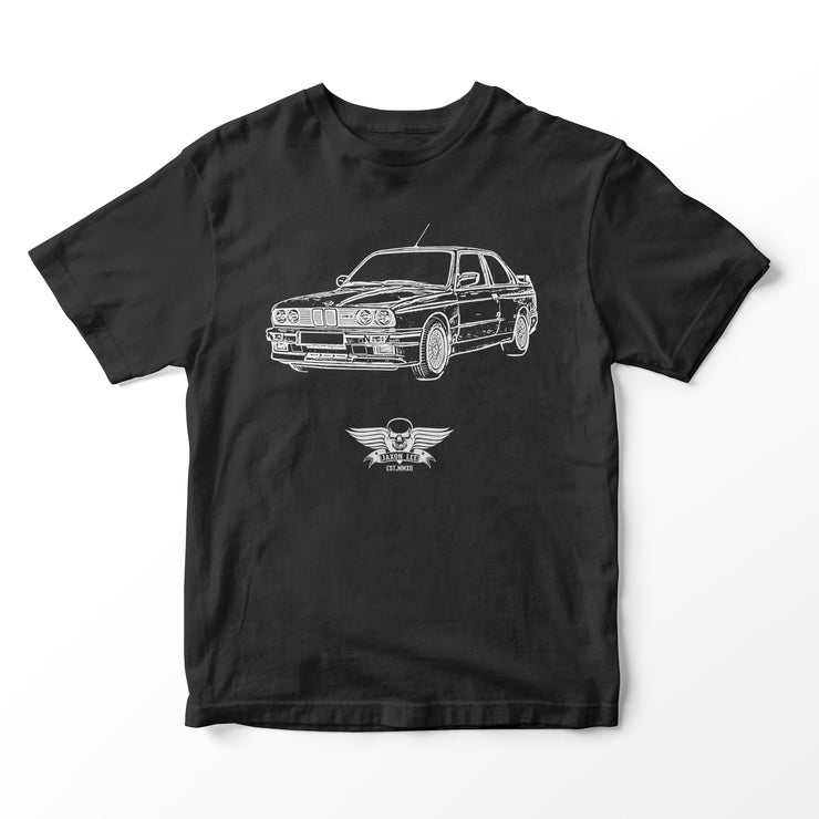 JL Basic Illustration for a BMW 325i Motorcar fan T-shirt