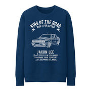 JL King Illustration for a BMW 325i Motorcar fan Jumper