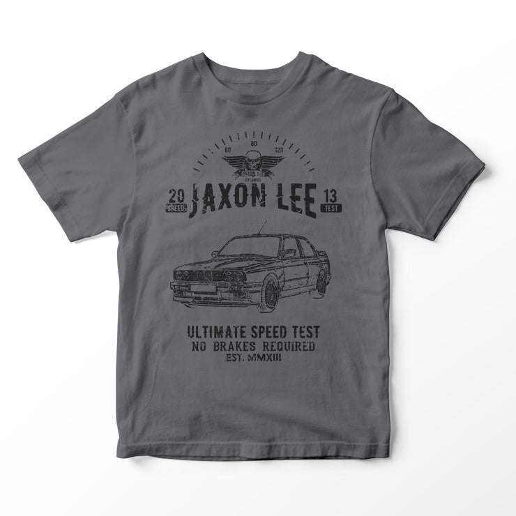 JL Speed Illustration for a BMW 325i Motorcar fan T-shirt