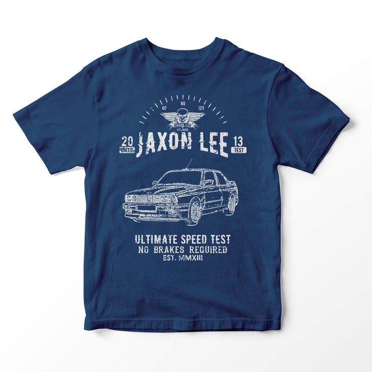 JL Speed Illustration for a BMW 325i Motorcar fan T-shirt