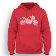 JL Illustration For A BMW F900R Motorbike Fan Hoodie