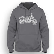 JL Illustration For A BMW F900R Motorbike Fan Hoodie