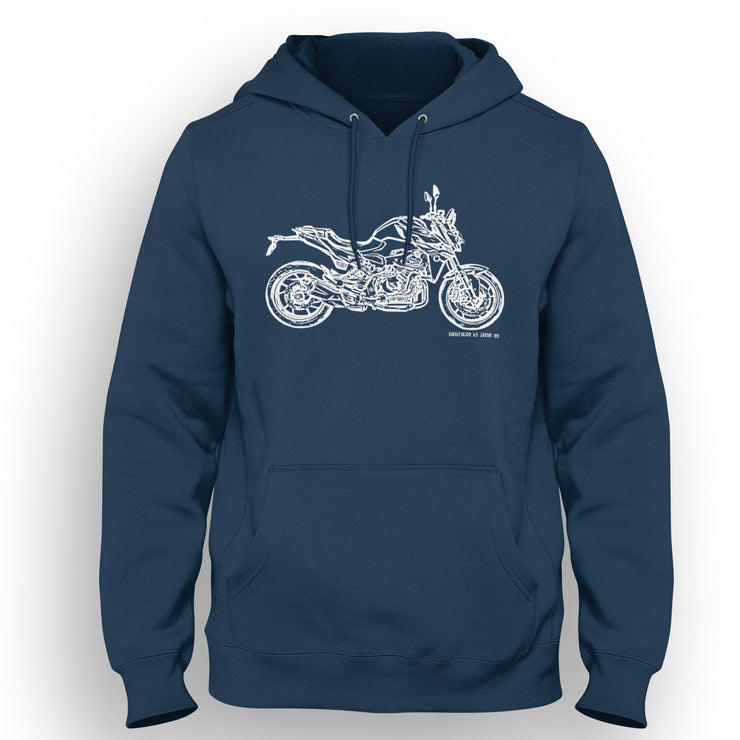 JL Illustration For A BMW F900R Motorbike Fan Hoodie