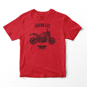 JL Basic Illustration for a BMW F900R Motorbike fan T-shirt