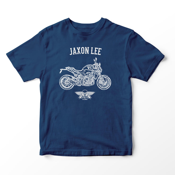 JL Basic Illustration for a BMW F900R Motorbike fan T-shirt