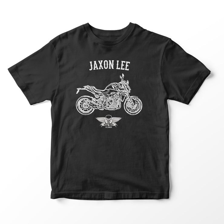 JL Basic Illustration for a BMW F900R Motorbike fan T-shirt