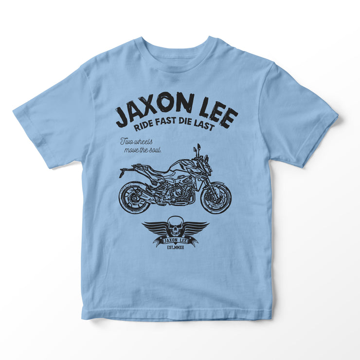 JL Ride Illustration for a BMW F900R Motorbike fan T-shirt