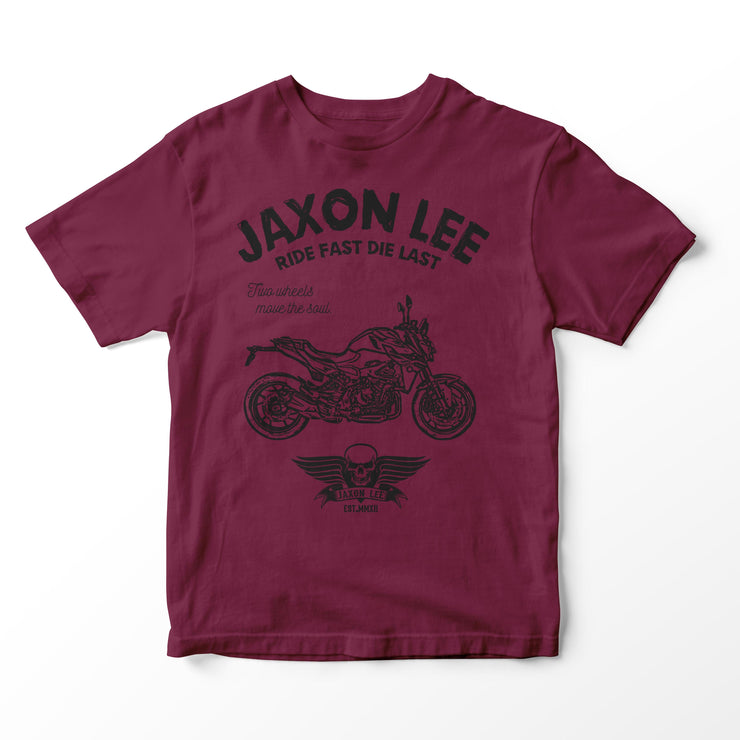 JL Ride Illustration for a BMW F900R Motorbike fan T-shirt