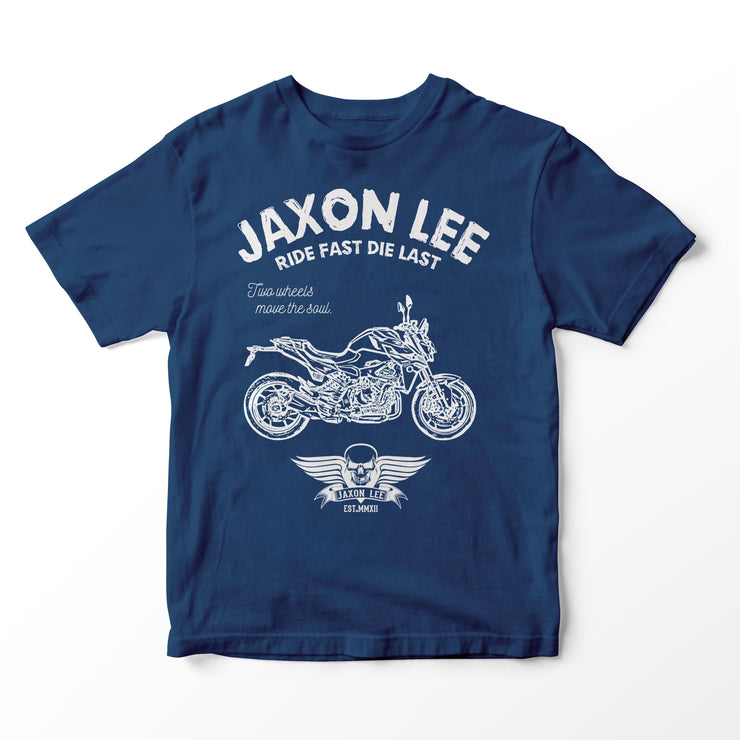 JL Ride Illustration for a BMW F900R Motorbike fan T-shirt