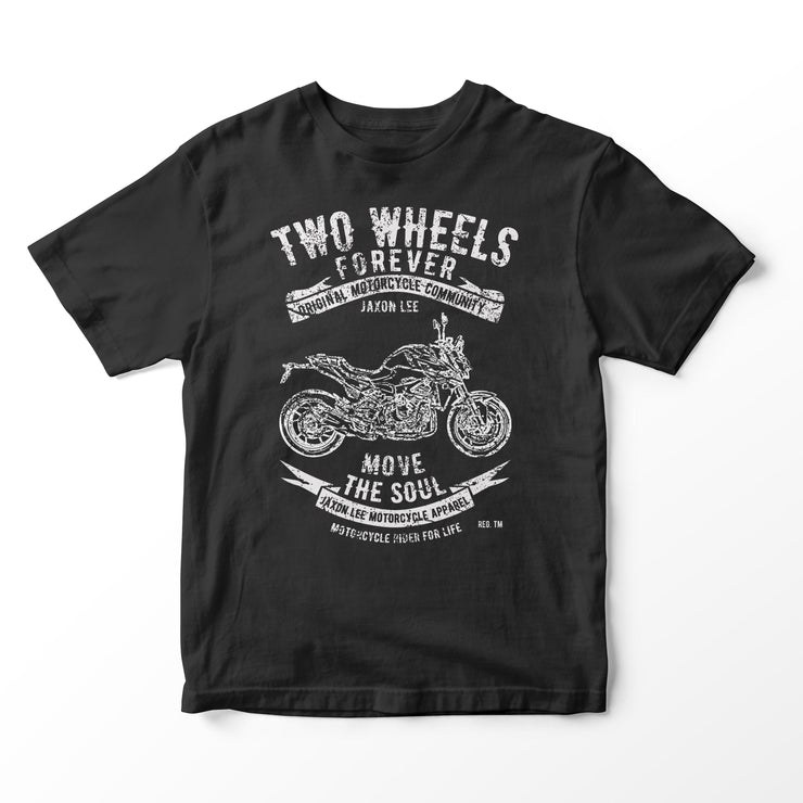 JL Soul Illustration for a BMW F900R Motorbike fan T-shirt