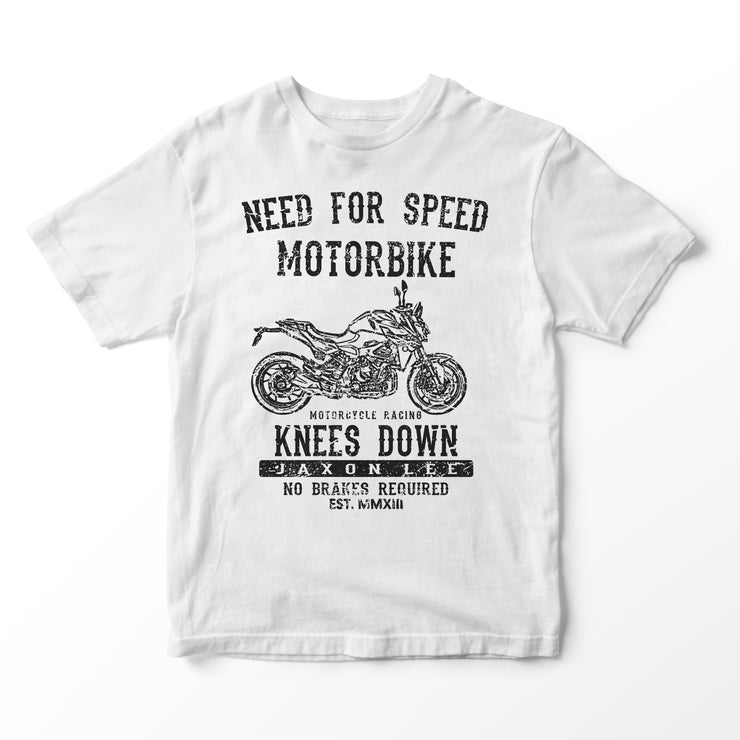 JL Speed Illustration for a BMW F900R Motorbike fan T-shirt