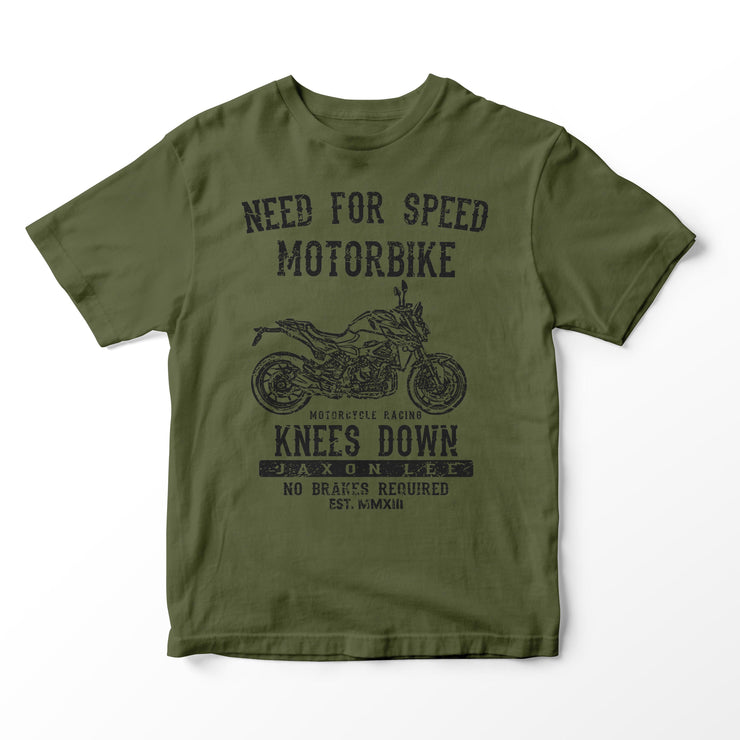 JL Speed Illustration for a BMW F900R Motorbike fan T-shirt