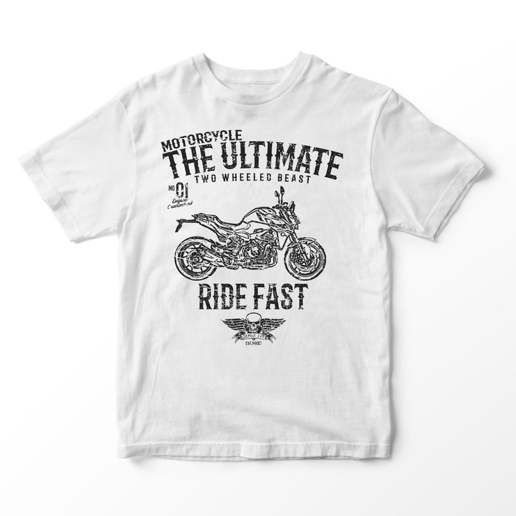 JL Ultimate Illustration for a BMW F900R Motorbike fan T-shirt