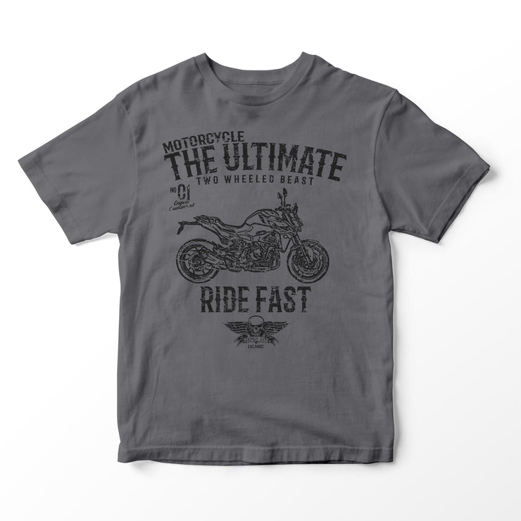 JL Ultimate Illustration for a BMW F900R Motorbike fan T-shirt