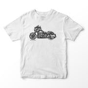 JL Illustration For A BMW R18 Motorbike Fan T-shirt