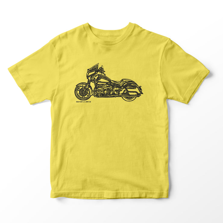 JL Illustration For A BMW R18 Motorbike Fan T-shirt