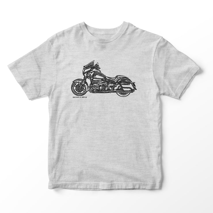 JL Illustration For A BMW R18 Motorbike Fan T-shirt