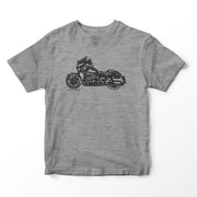 JL Illustration For A BMW R18 Motorbike Fan T-shirt