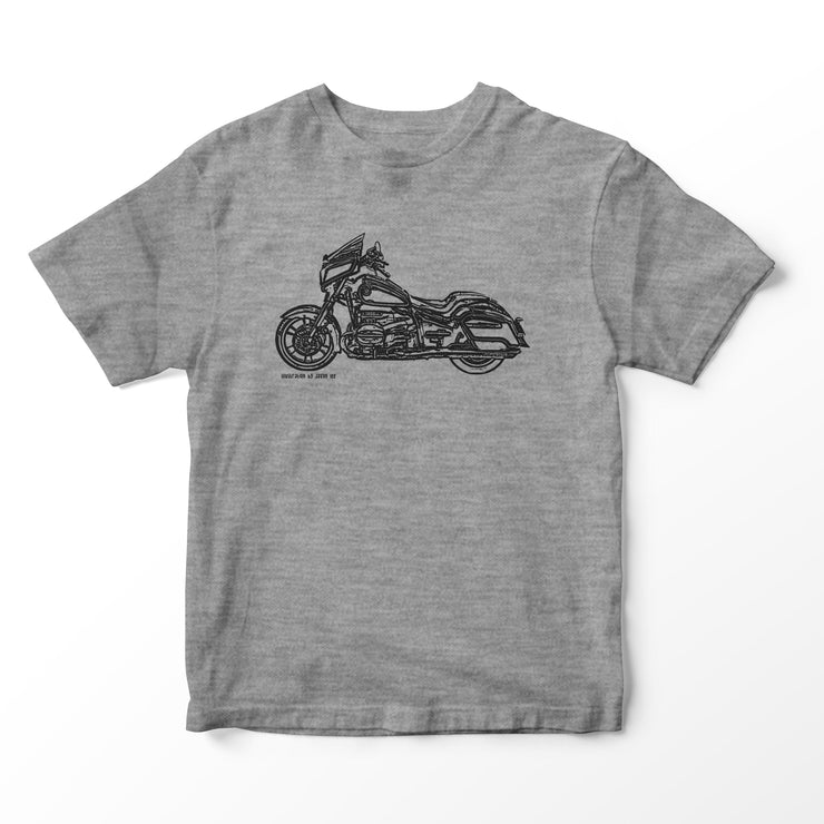 JL Illustration For A BMW R18 Motorbike Fan T-shirt
