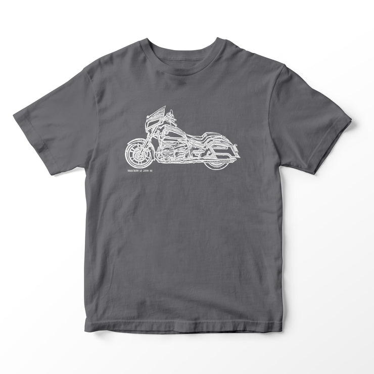 JL Illustration For A BMW R18 Motorbike Fan T-shirt