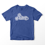 JL Illustration For A BMW R18 Motorbike Fan T-shirt