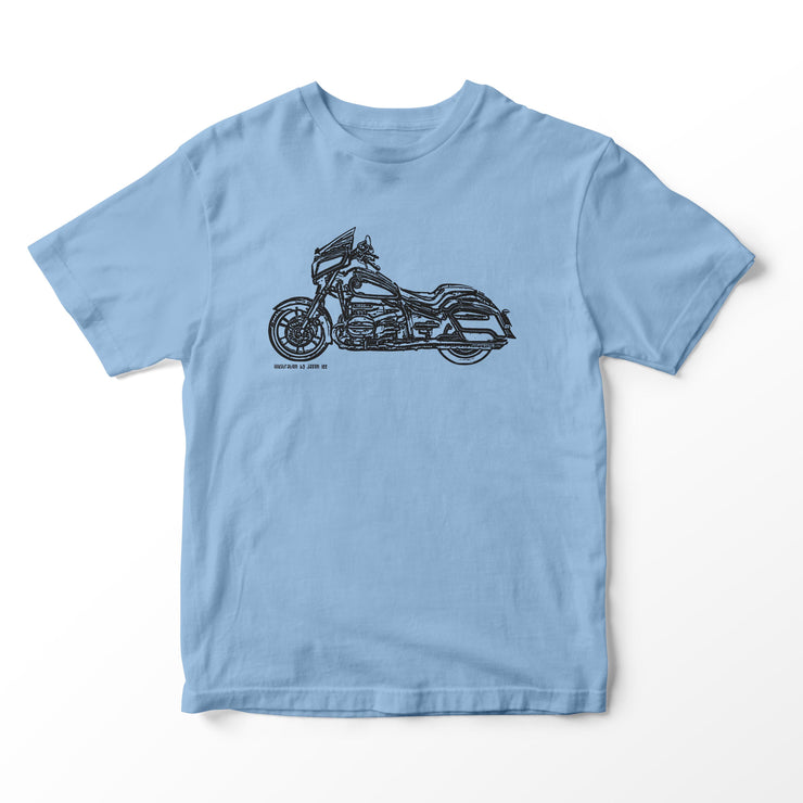 JL Illustration For A BMW R18 Motorbike Fan T-shirt