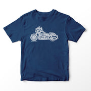 JL Illustration For A BMW R18 Motorbike Fan T-shirt