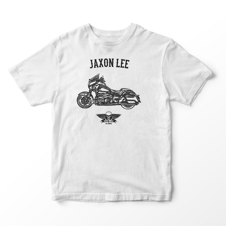 JL Basic Illustration for a BMW R18 Motorbike fan T-shirt