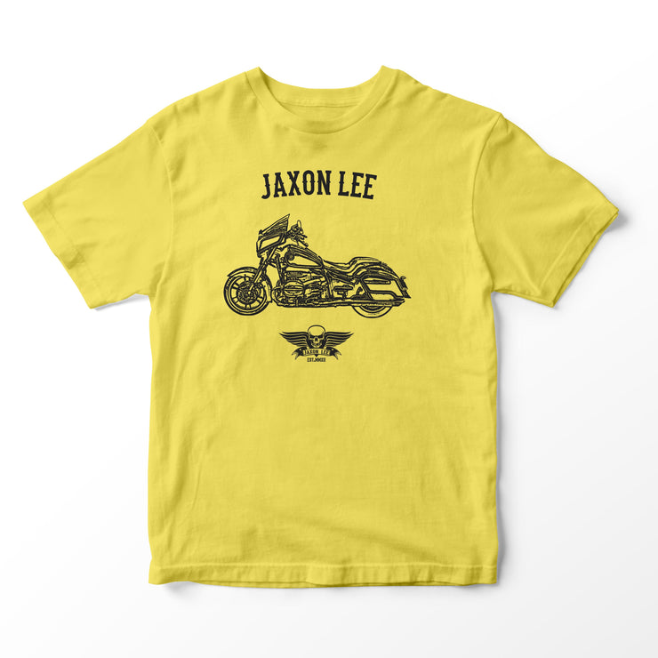JL Basic Illustration for a BMW R18 Motorbike fan T-shirt